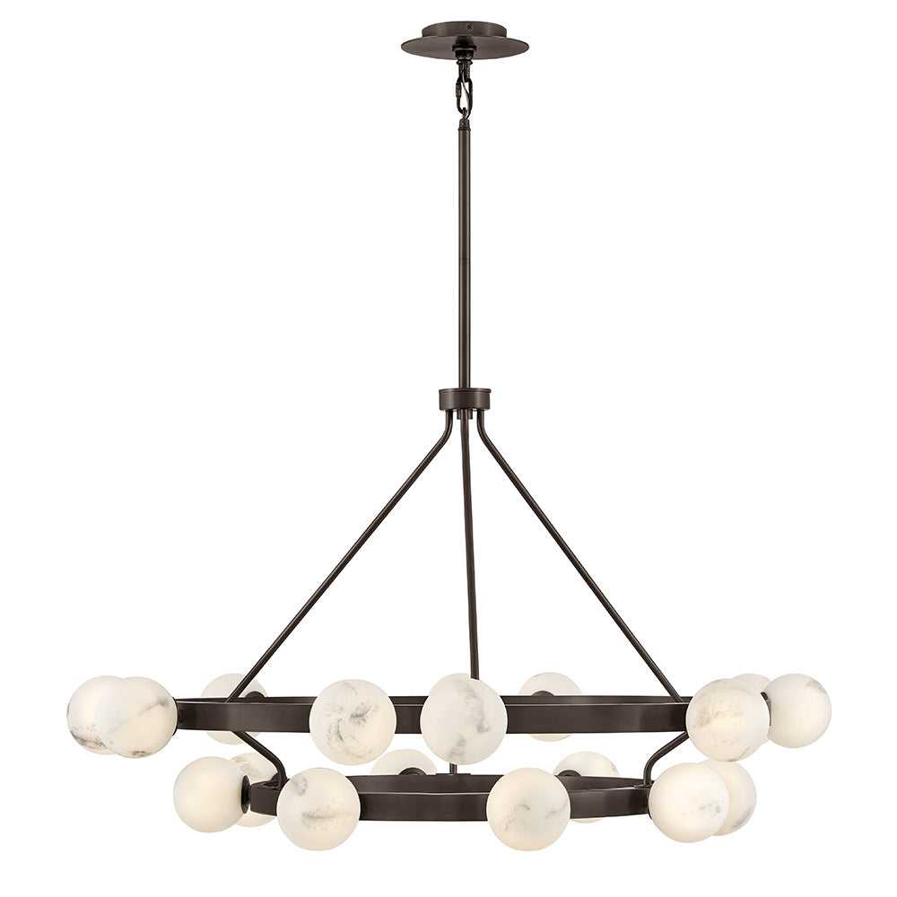 Selene LED Chandelier in Black Oxide - available from The Lighting Shoppe, trusted by Canadian homeowners