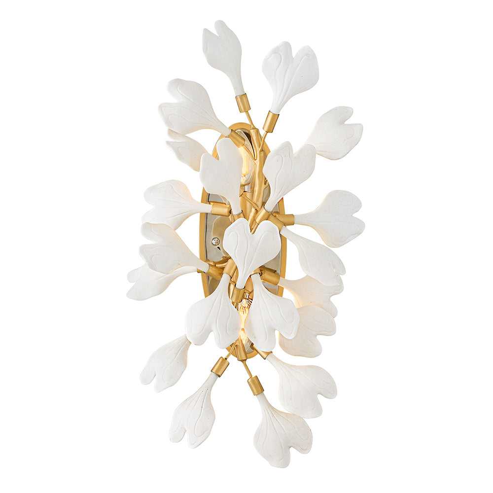 Audra LED Wall Sconce in Deluxe Gold - available from The Lighting Shoppe, trusted by Canadian homeowners