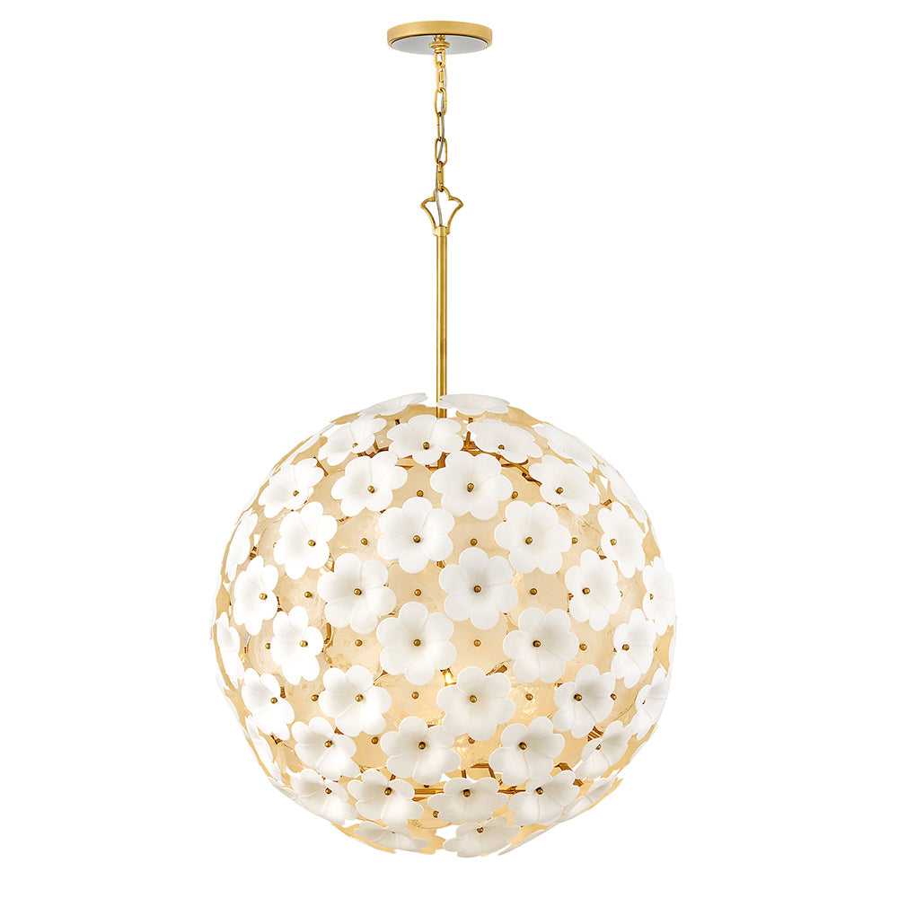 Marianne LED Chandelier in Deluxe Gold - available from The Lighting Shoppe, trusted by Canadian homeowners