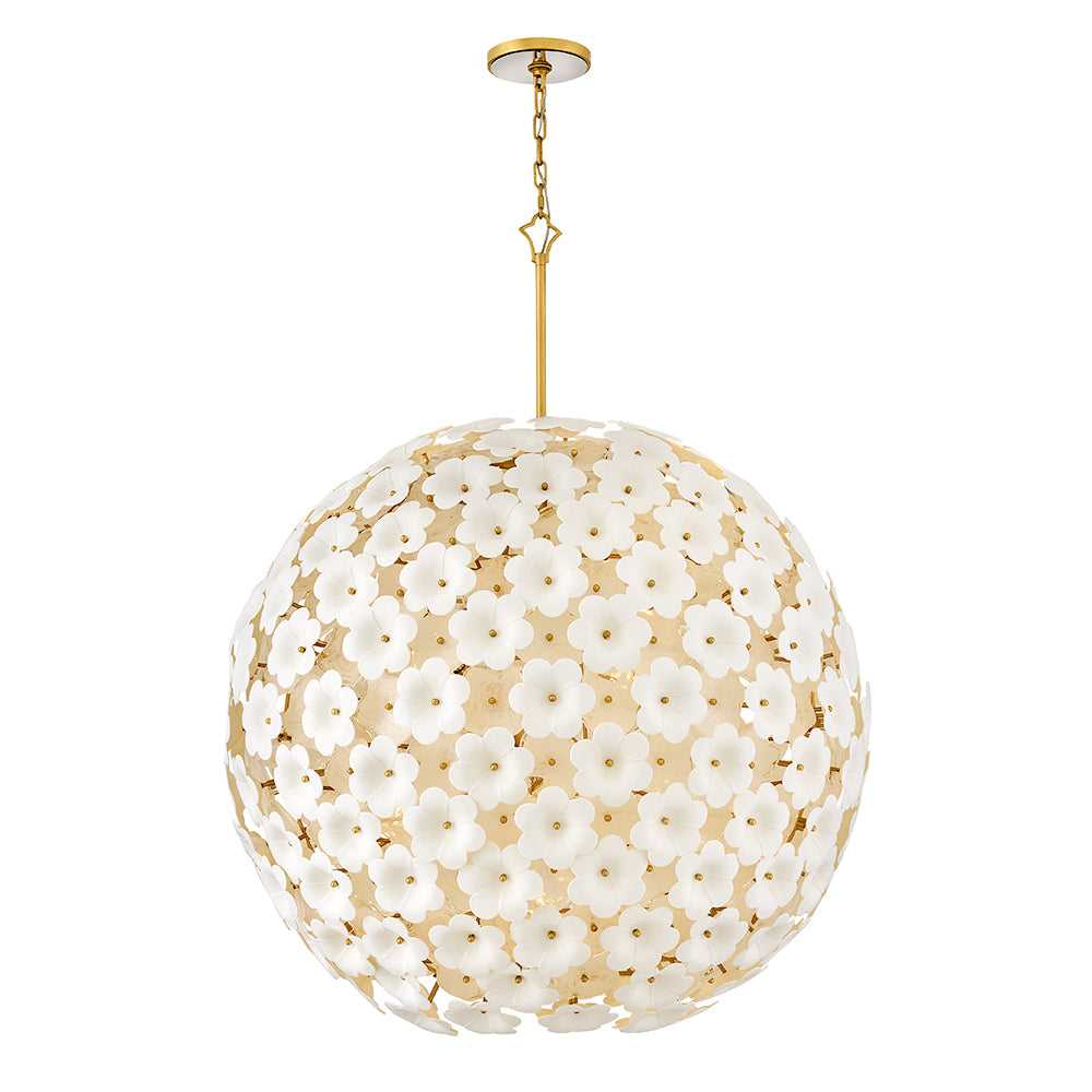 Marianne LED Chandelier in Deluxe Gold - available from The Lighting Shoppe, trusted by Canadian homeowners