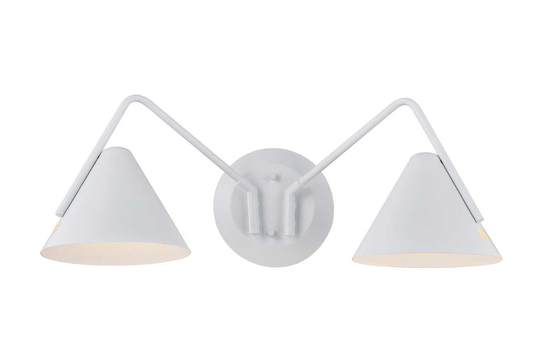 LED Wall Sconce in White Justice Designs