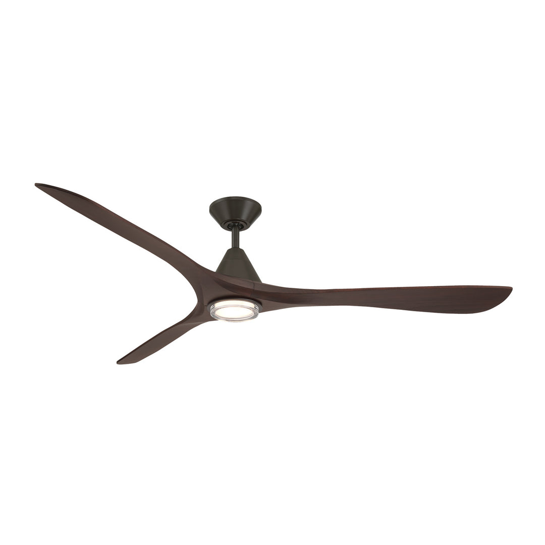 Modern Forms Fans Canada - FR-D2504-72L-BZ/DW - 72"Ceiling Fan - Carve - Bronze/Dark Walnut