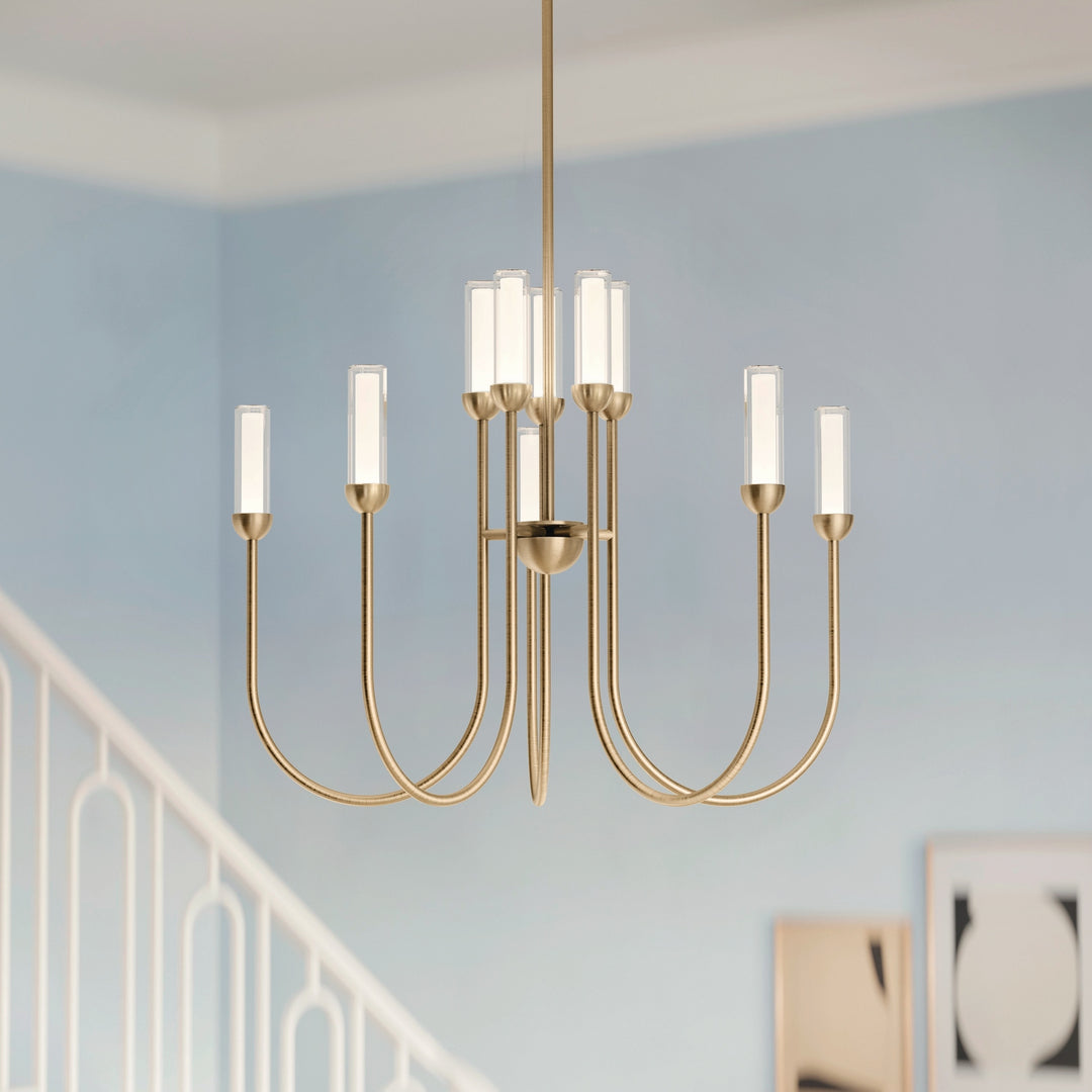 Kichler Canada - 52757CPZLED - LED Chandelier - Moraine - Champagne Bronze