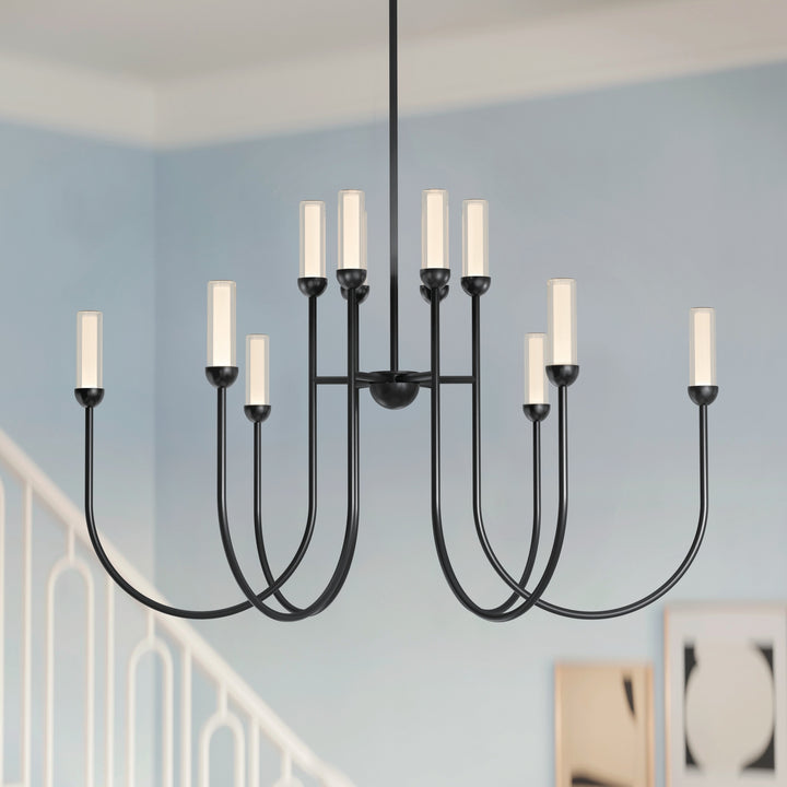 Kichler Canada - 52759BKLED - LED Chandelier - Moraine - Black