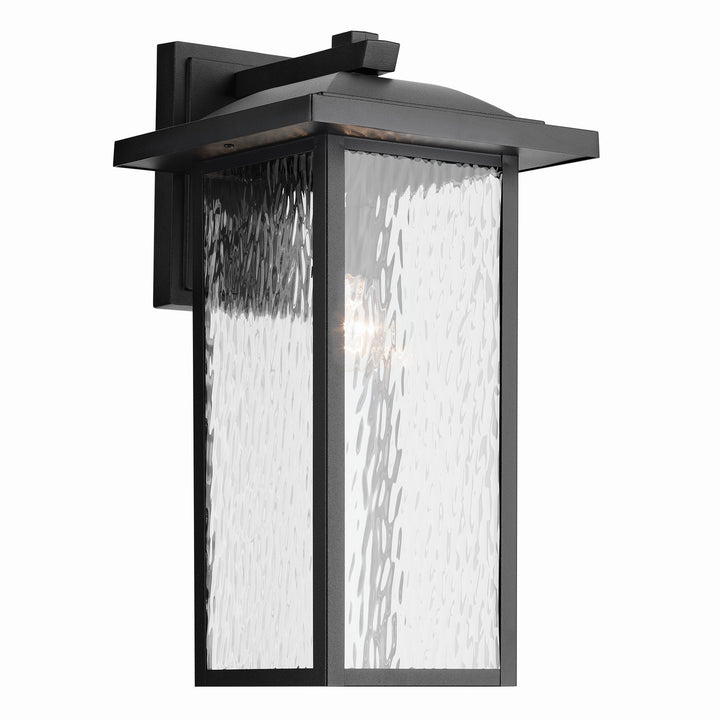 Kichler Canada - 49928BKT - One Light Outdoor Wall Mount - Capanna - Textured Black
