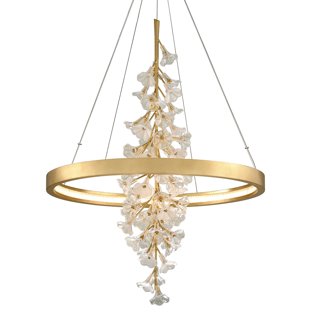Corbett Lighting Canada - 268-72-GL - LED Chandelier - Jasmine - Gold Leaf