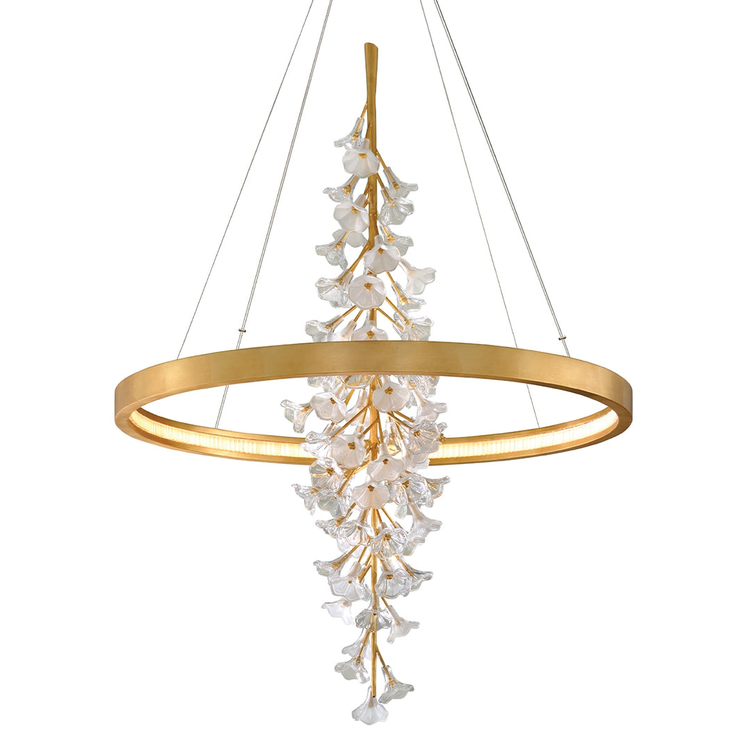 Corbett Lighting Canada - 268-73-GL - LED Chandelier - Jasmine - Gold Leaf