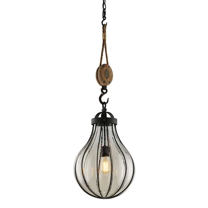 Troy Lighting Canada - F4905-FOR - One Light Pendant - Murphy - Forged Iron