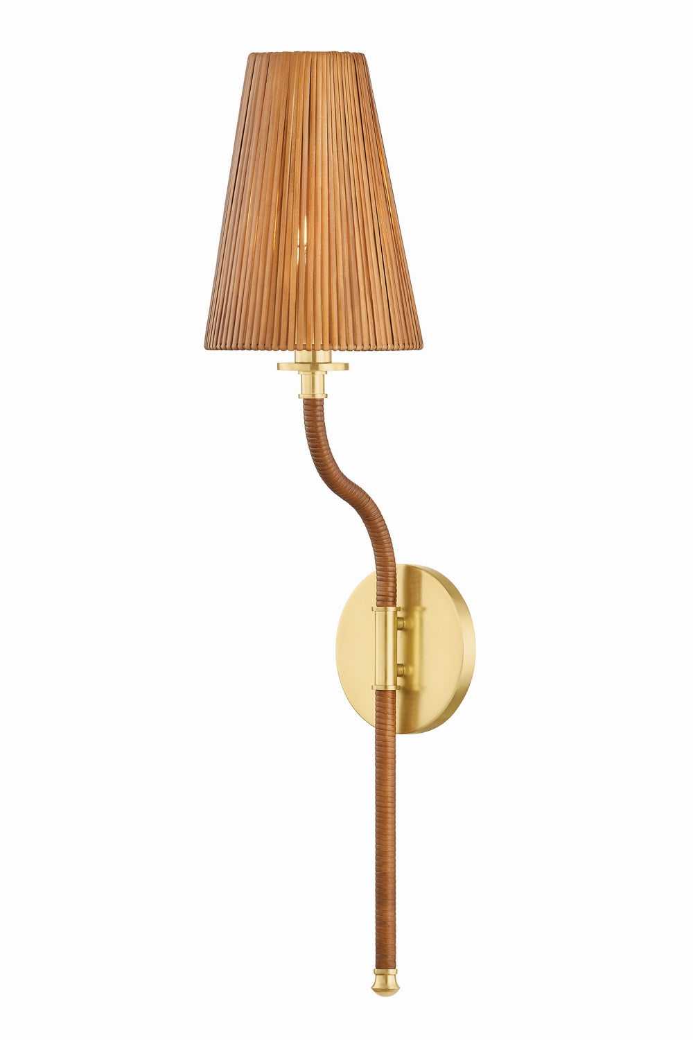 Hudson Valley Canada - 1625-AGB - One Light Wall Sconce - Atwood - Aged Brass