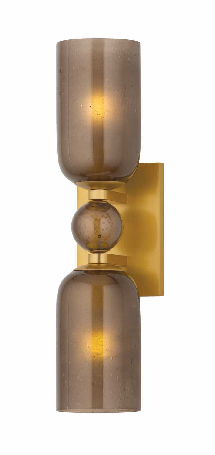 Hudson Valley Canada - 4152-AGB - Two Light Wall Sconce - Hurleyville - Aged Brass