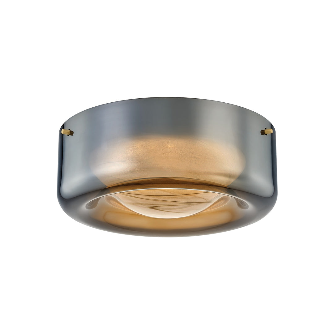 Hudson Valley Canada - 6071-AGB - LED Flush Mount - Eldred - Aged Brass