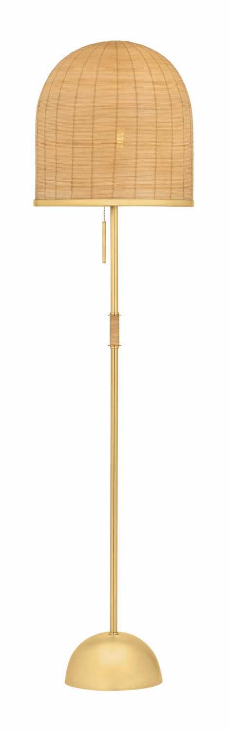 Hudson Valley Canada - L9864-AGB - One Light Floor Lamp - Darfield - Aged Brass