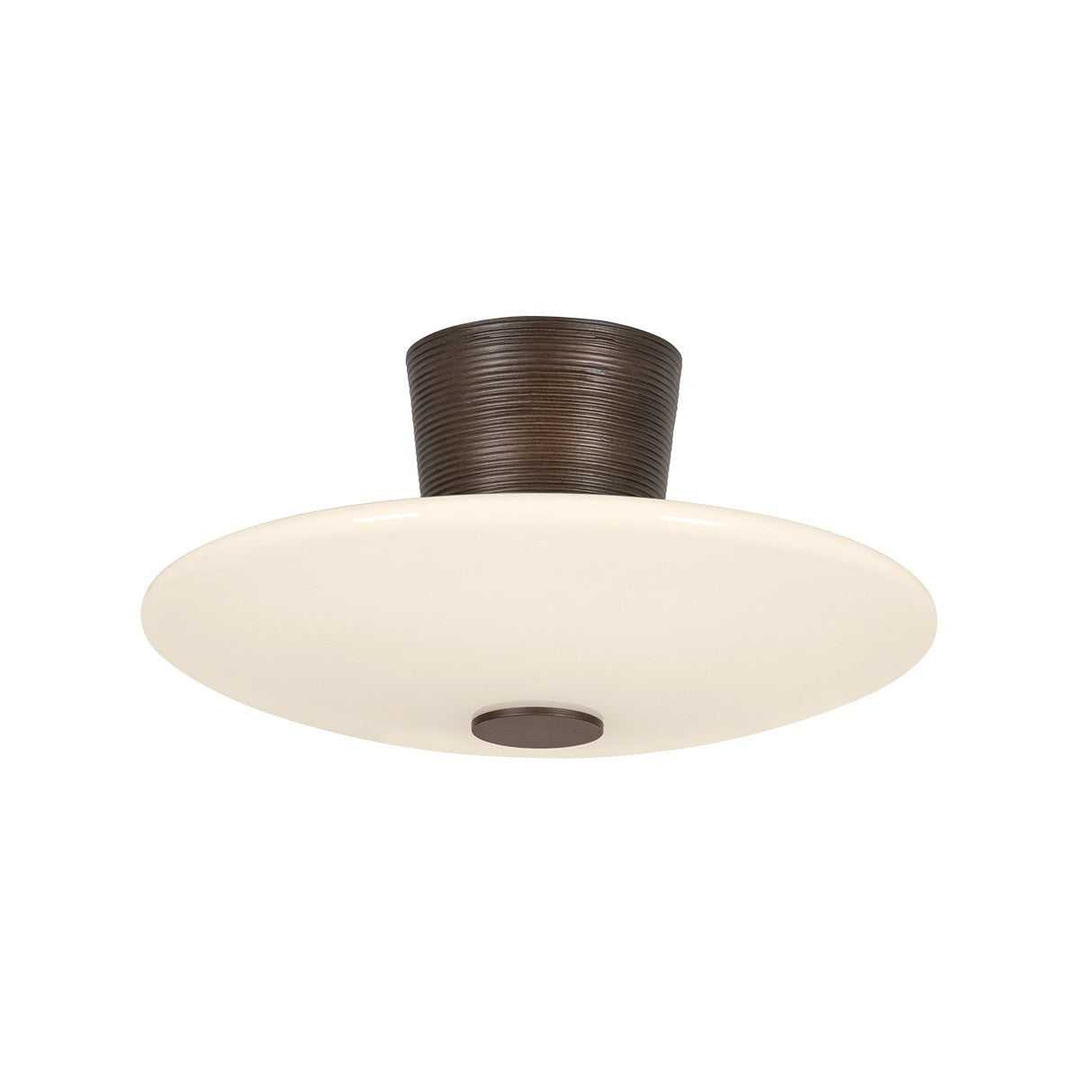 Troy Lighting Canada - C5016-BRL - LED Semi Flush Mount - Albus - Bronze Leaf