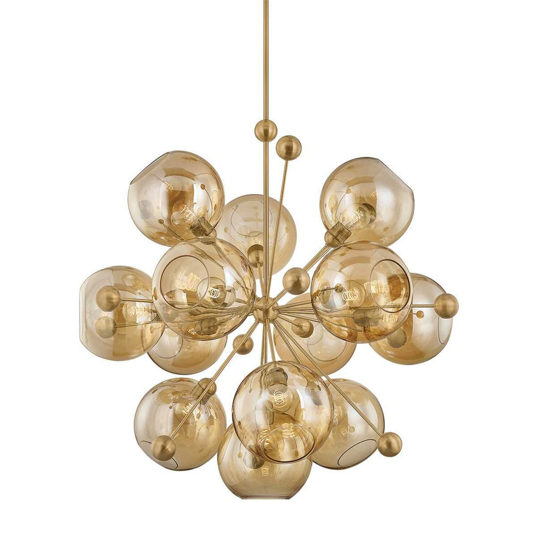 Troy Lighting Canada - F1246-PBR - 13 Light Chandelier - Ellory - Patina Brass