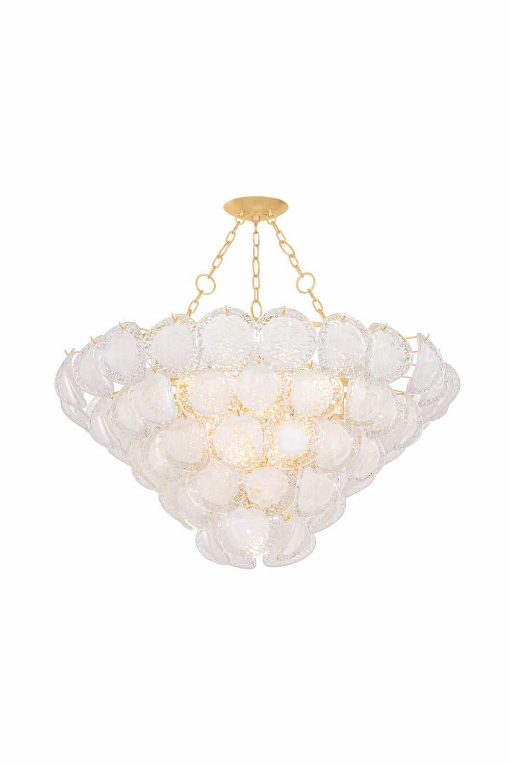 Hudson Valley Canada - 1350-VGL - 17 Light Chandelier - Cedar Hill - Vintage Gold Leaf