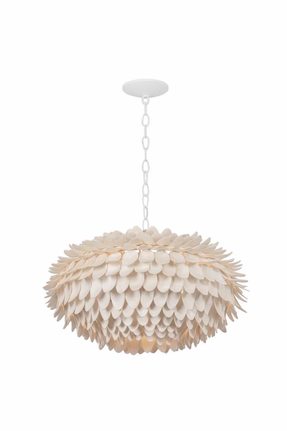 Hudson Valley Canada - 1963-WP - Three Light Pendant - Alsen - White Plaster