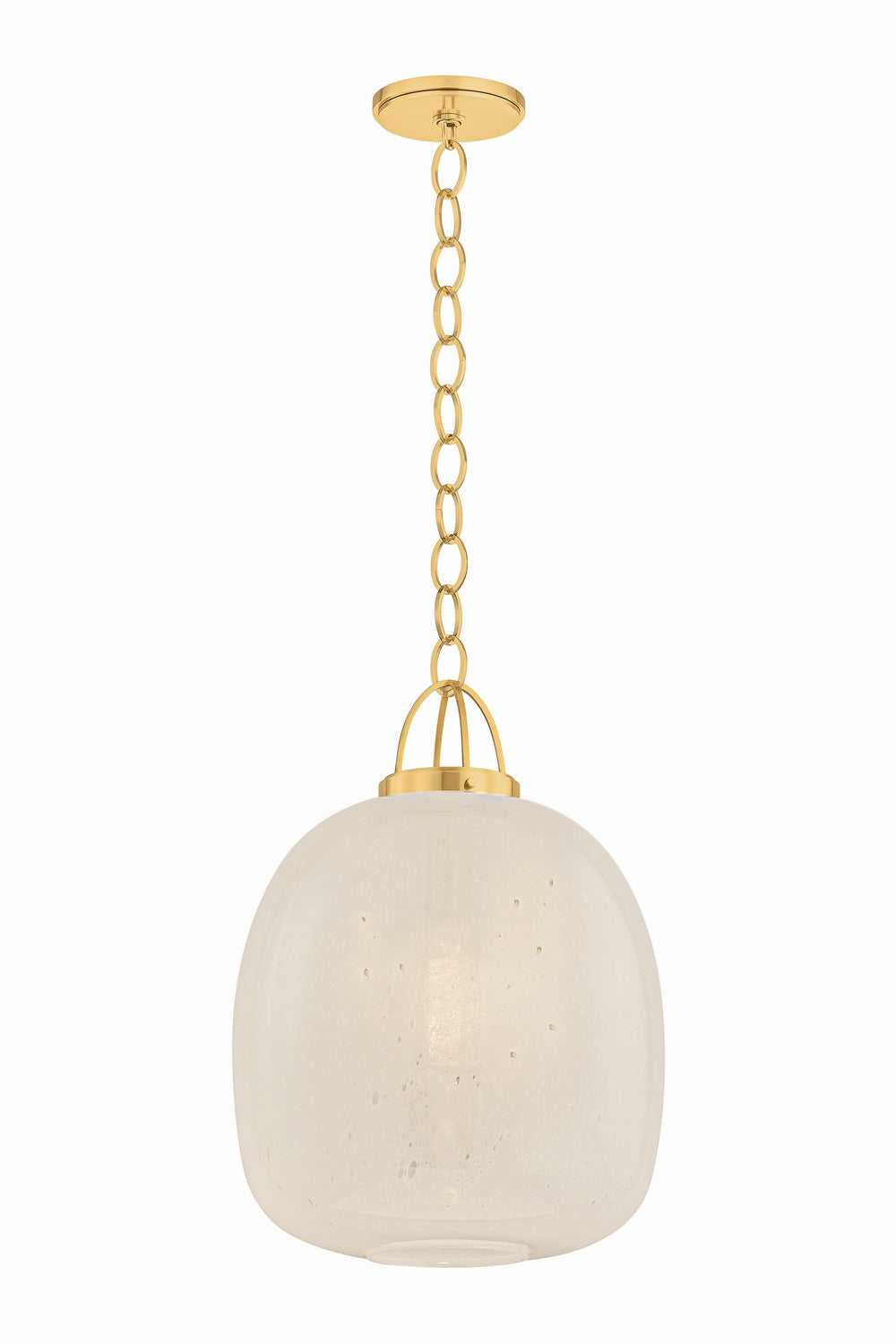 Hudson Valley Canada - 2016-AGB - One Light Pendant - Enosburg - Aged Brass