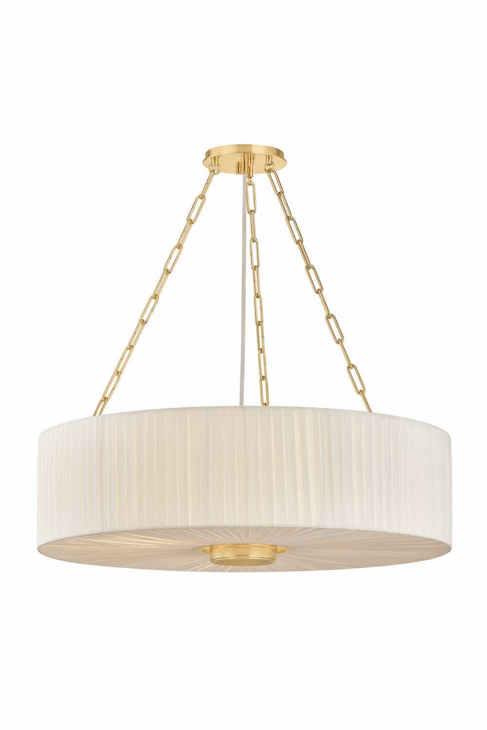 Hudson Valley Canada - 2704-AGB - Four Light Chandelier - Camby - Aged Brass