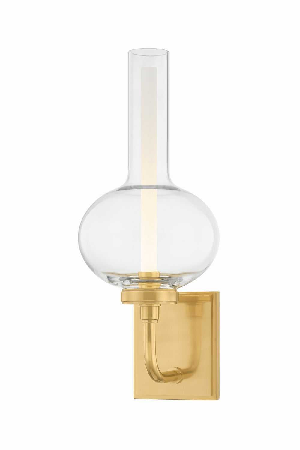 Hudson Valley Canada - 4831-AGB - LED Wall Sconce - Rossman - Aged Brass