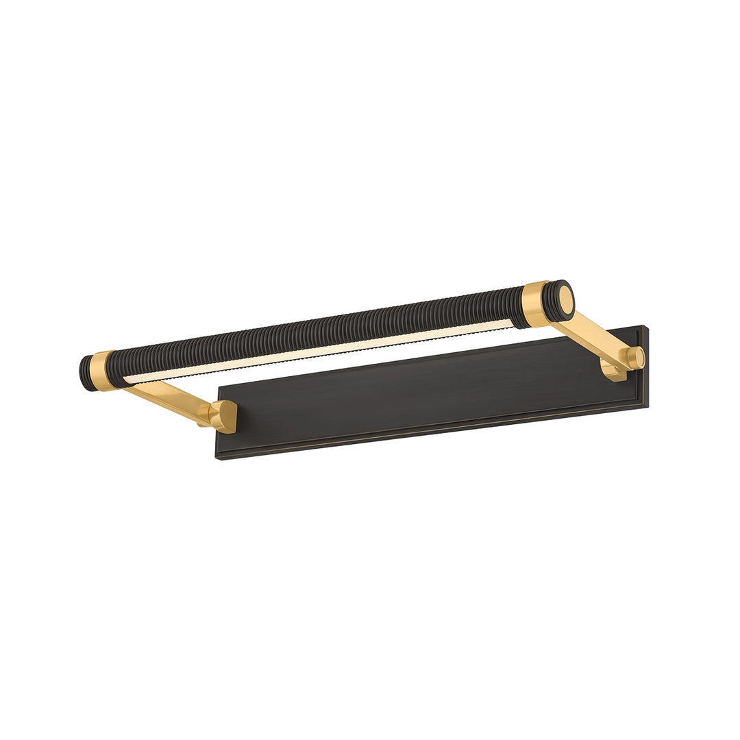 Hudson Valley Canada - 7318-AGB/DB - LED Picture Light - Duell - Aged Brass