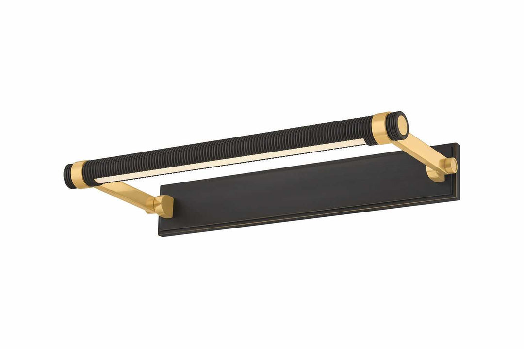 Hudson Valley Canada - 7318-AGB/DB - LED Picture Light - Duell - Aged Brass