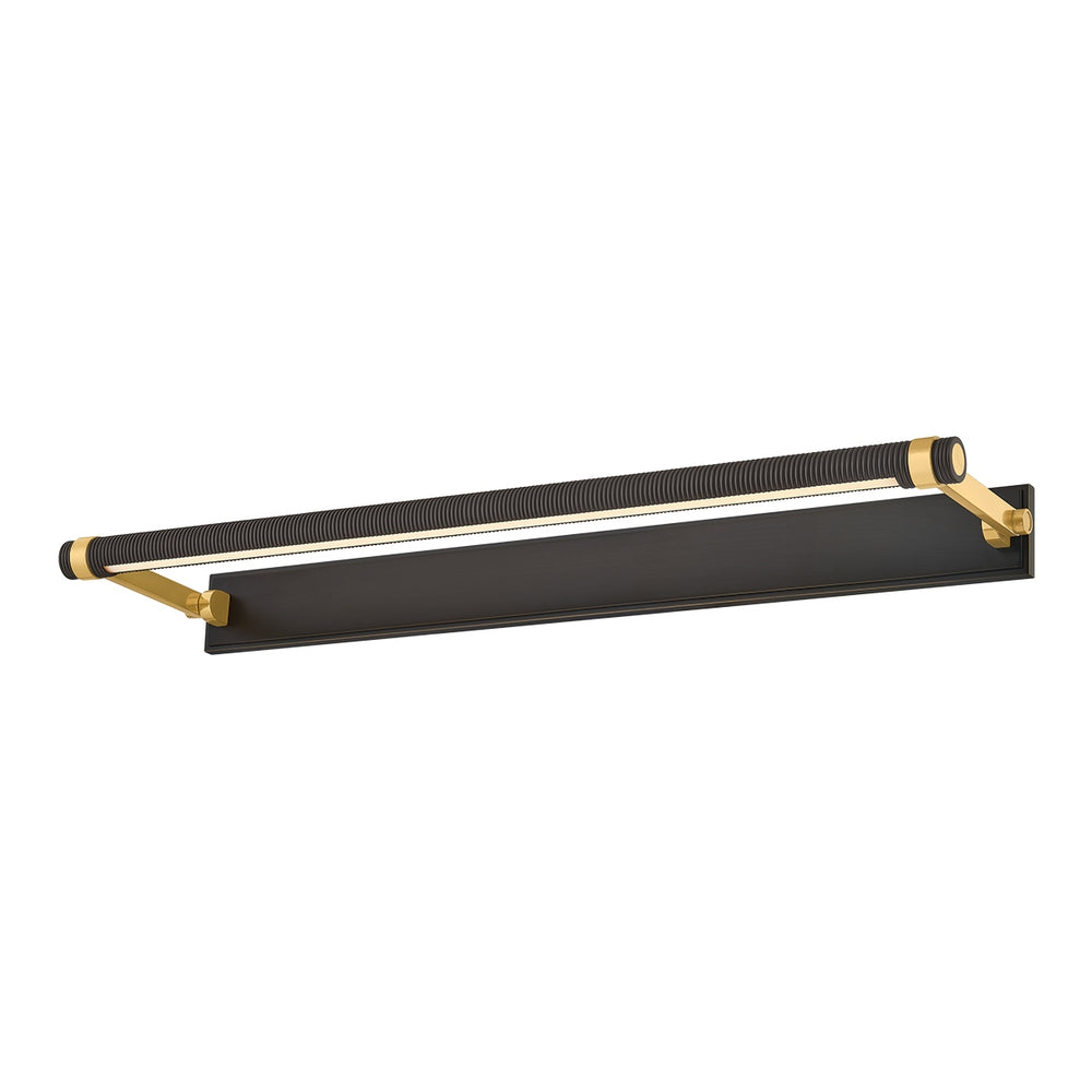 Hudson Valley Canada - 7330-AGB/DB - LED Picture Light - Duell - Aged Brass