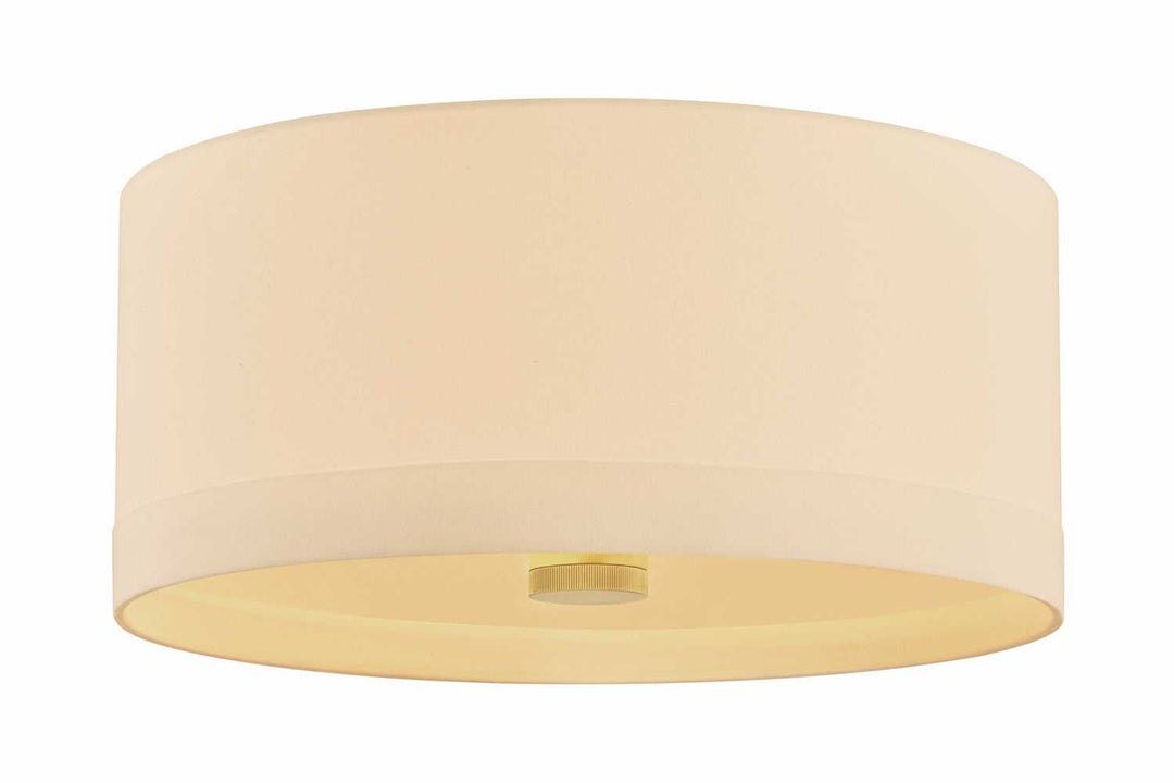 Hudson Valley Canada - 8922-AGB - Four Light Flush Mount - Ashland - Aged Brass
