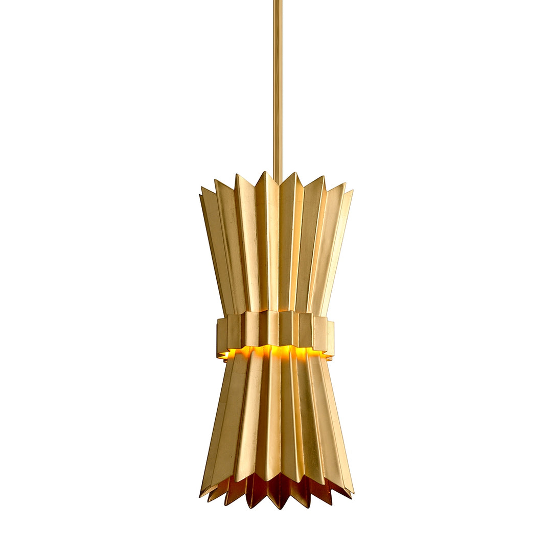 Corbett Lighting Canada - 311-41-GL - One Light Pendant - Moxy - Gold Leaf