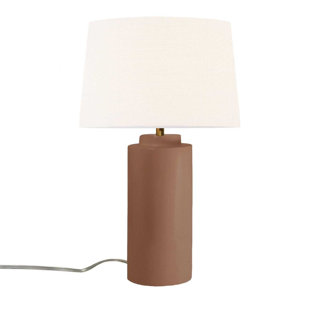 Portable One Light Portable in Brushed Brass Justice Designs