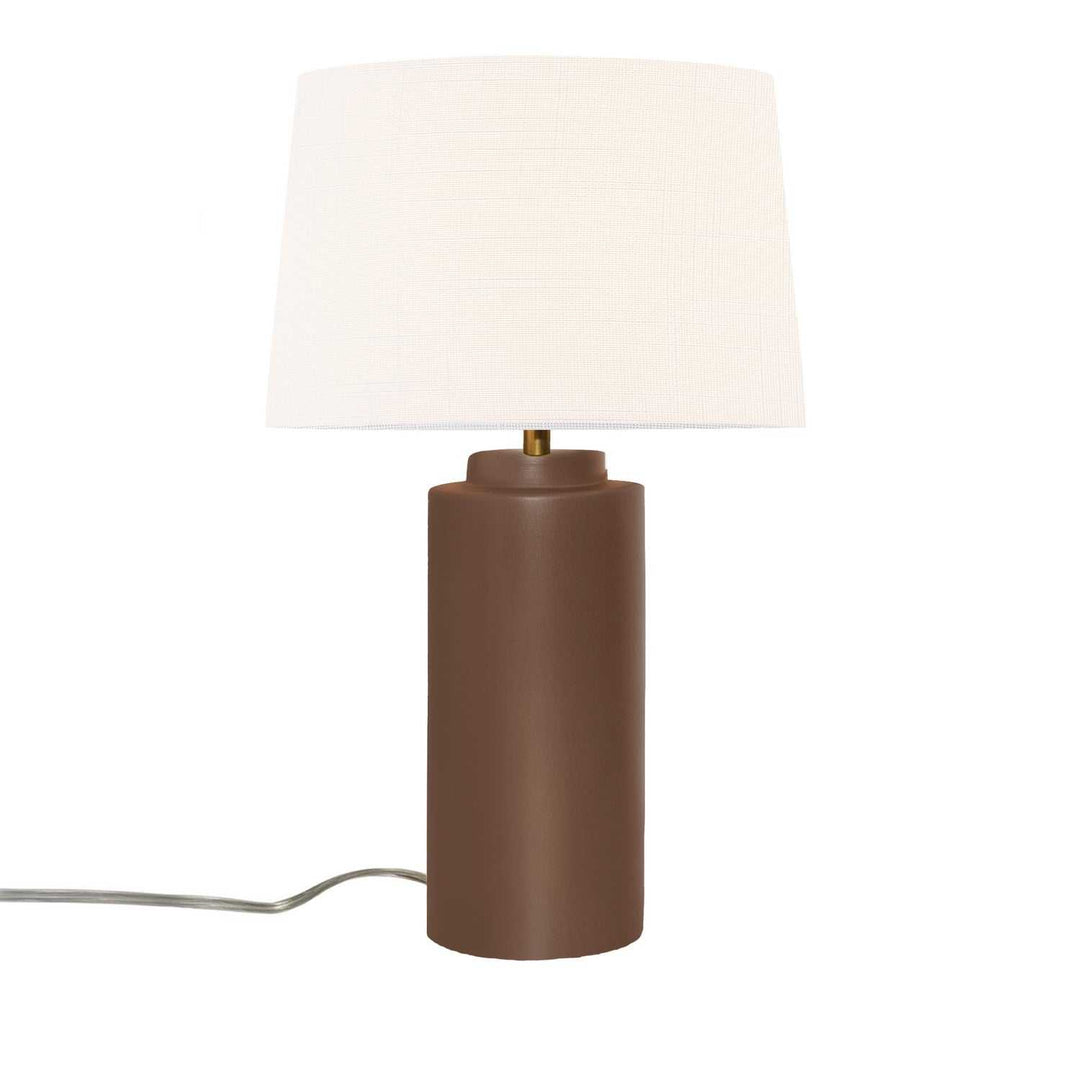 Portable One Light Portable in Brushed Brass Justice Designs