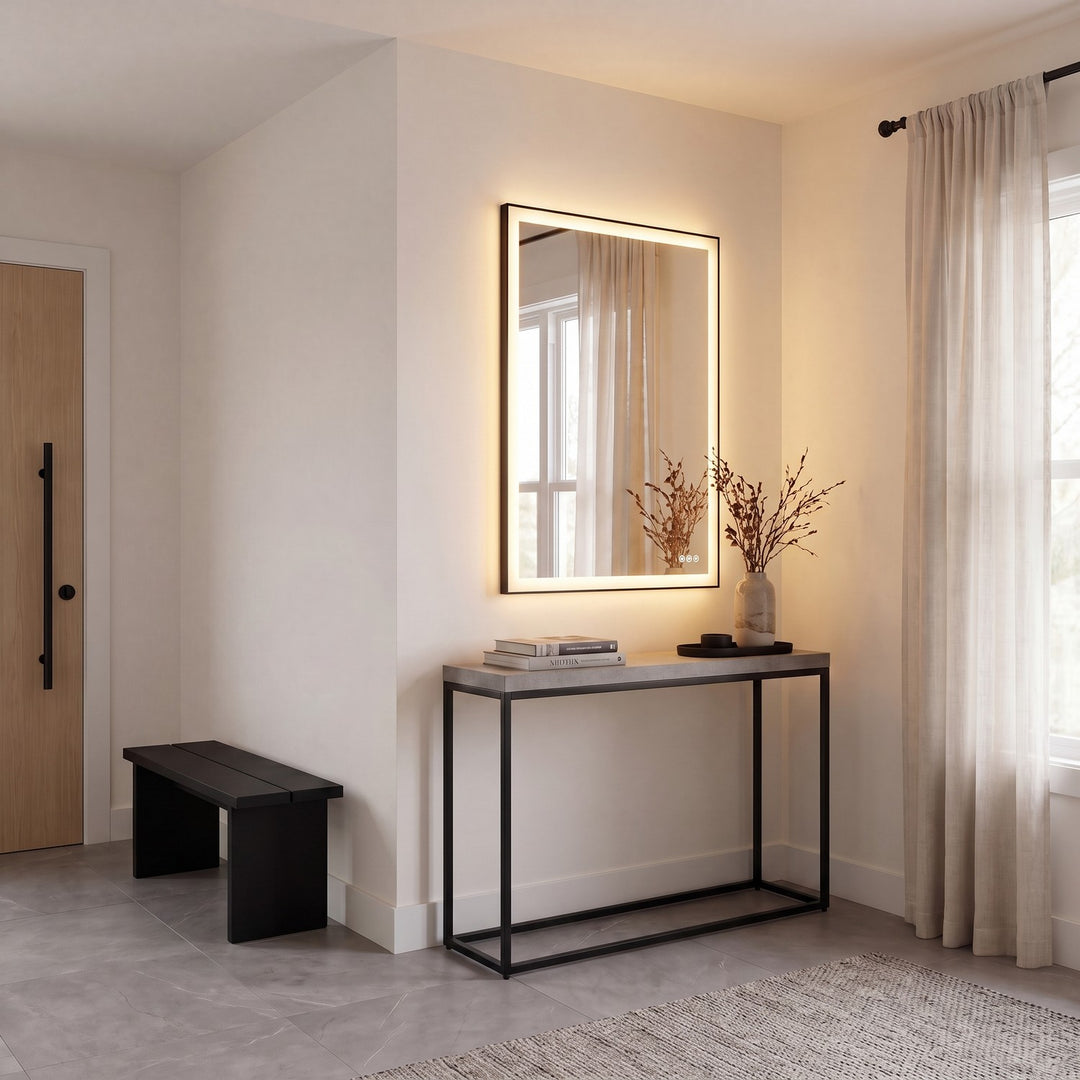 Savoy House - 2-1231-48X32 - LED Mirror - Paulding - Black