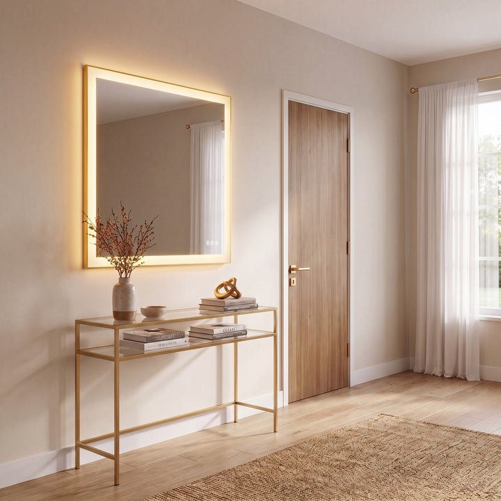 Savoy House - 2-1233-30X36 - LED Mirror - Paulding - Gold