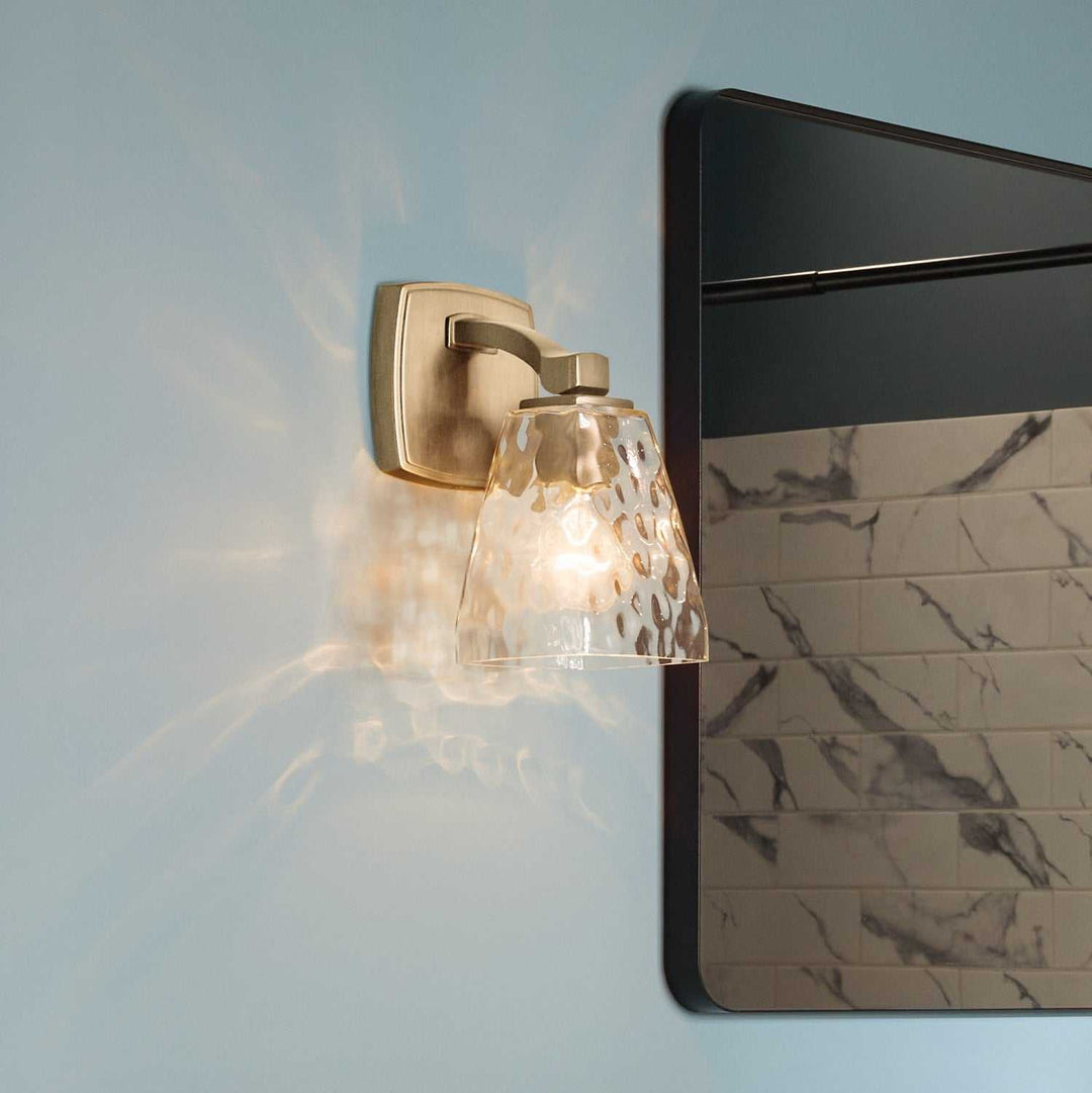 Kichler Canada - 55214CPZWTR - One Light Wall Sconce - Marant - Champagne Bronze