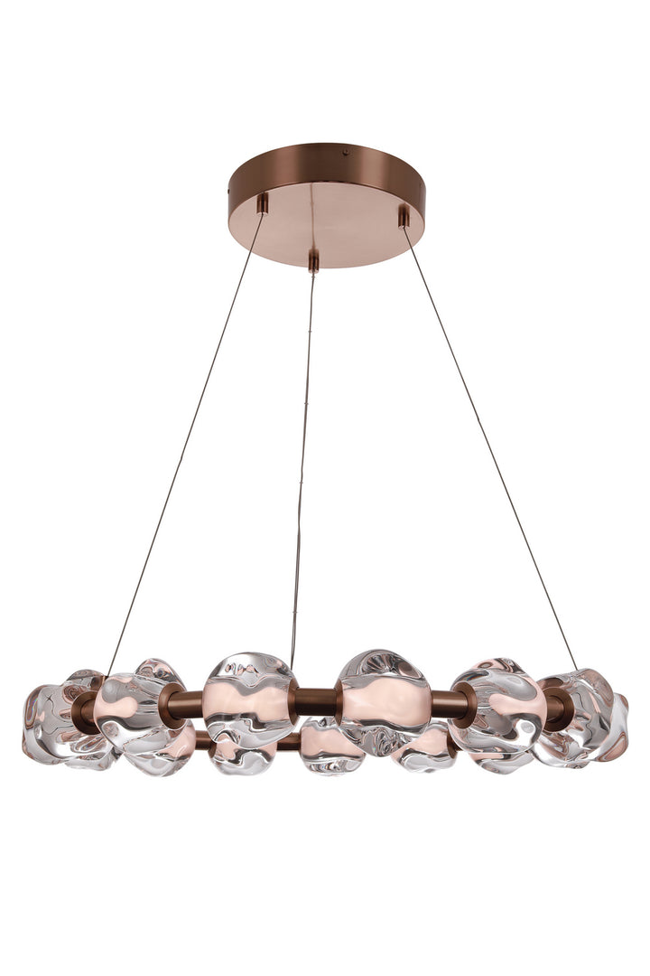 Craftmade Canada - 59415-SB-LED - LED Chandelier - Jackie - Satin Brass