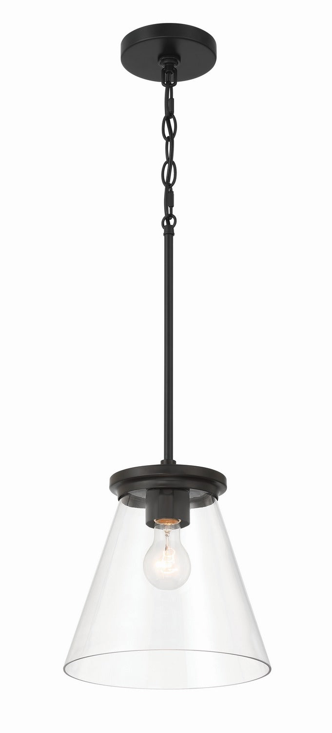 Craftmade Canada - 60492-FB - One Light Pendant - Connell - Flat Black