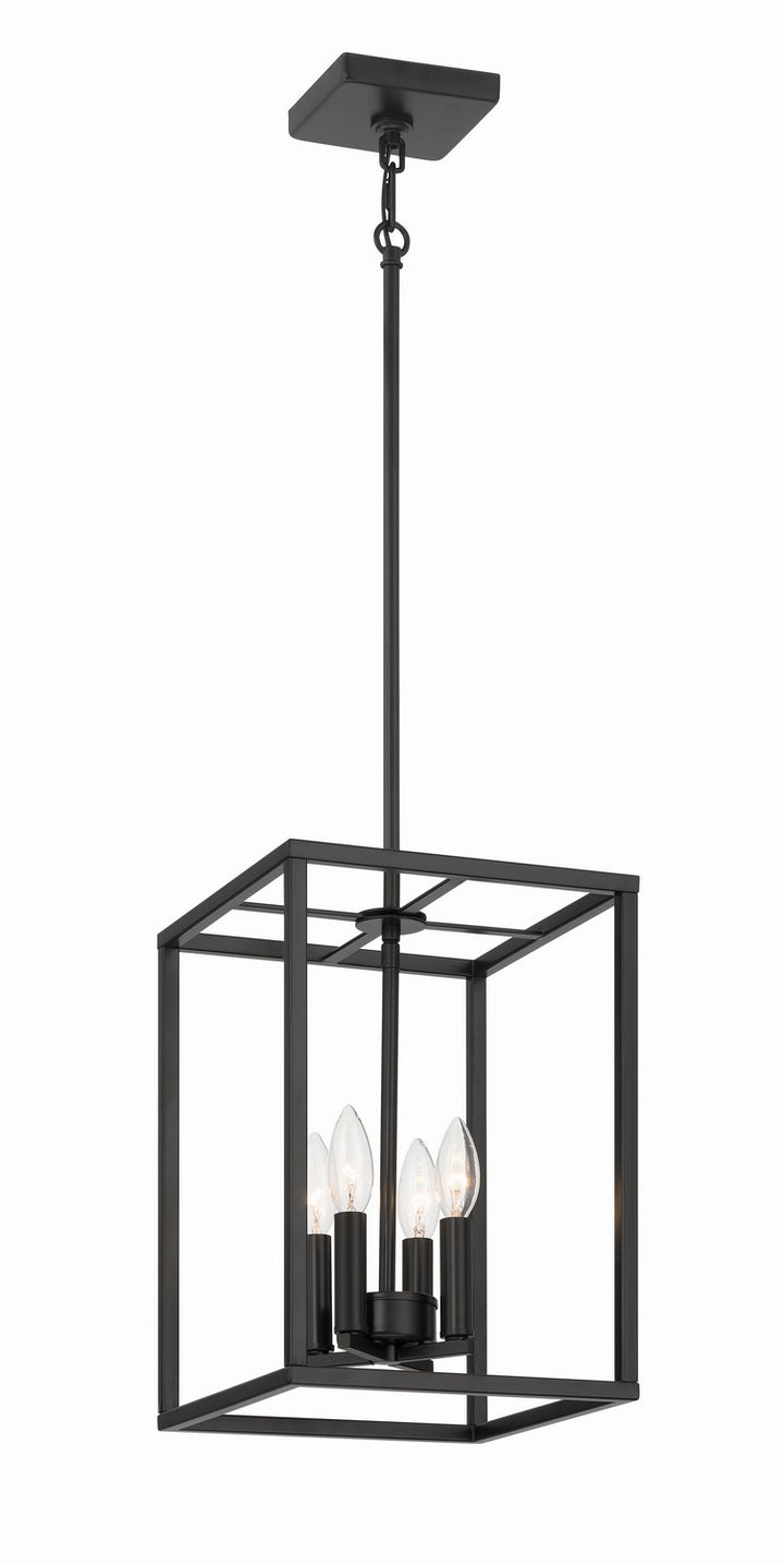 Craftmade Canada - 60634-FB - Four Light Foyer Pendant - Signature Foyer - Flat Black