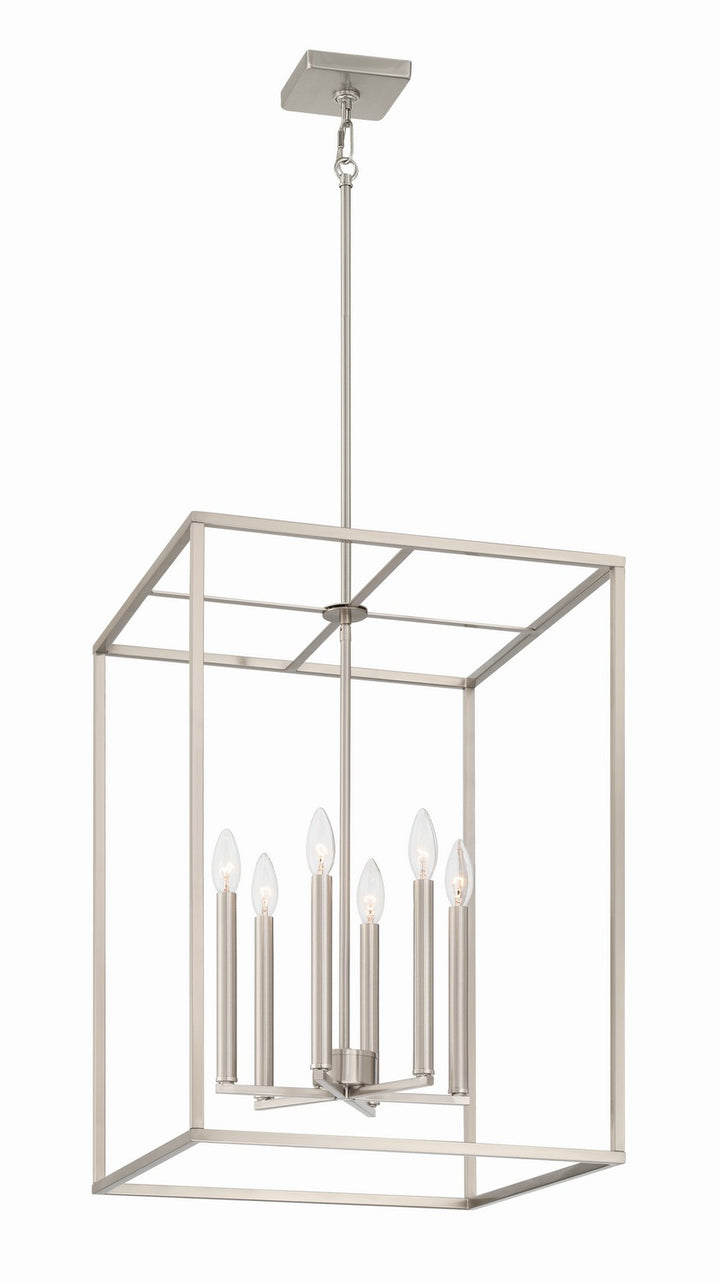 Craftmade Canada - 60636-BNK - Six Light Foyer Pendant - Signature Foyer - Brushed Polished Nickel
