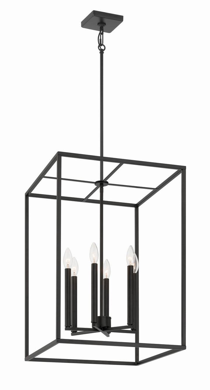 Craftmade Canada - 60636-FB - Six Light Foyer Pendant - Signature Foyer - Flat Black