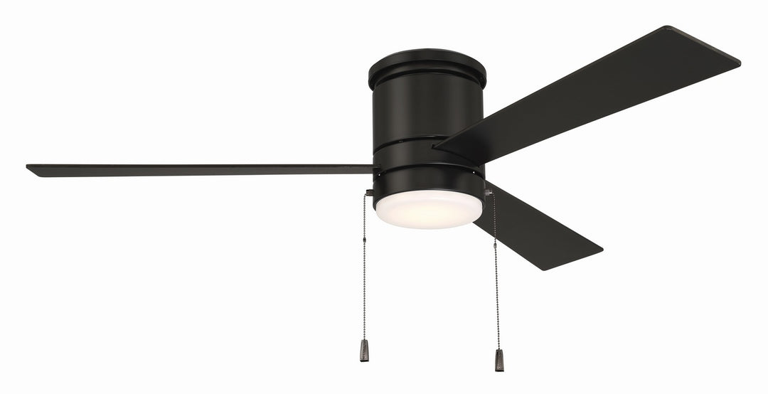 Craftmade Canada - MCYH52FB3-PC - 52"Ceiling Fan - McCoy Hugger 52" 3-Blade Indoor Ceiling Fan - Flat Black