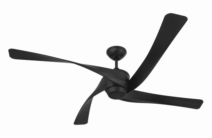 Craftmade Canada - VNN58FB4 - 58"Ceiling Fan - Venn 58" Indoor/Outdoor Ceiling Fan - Flat Black