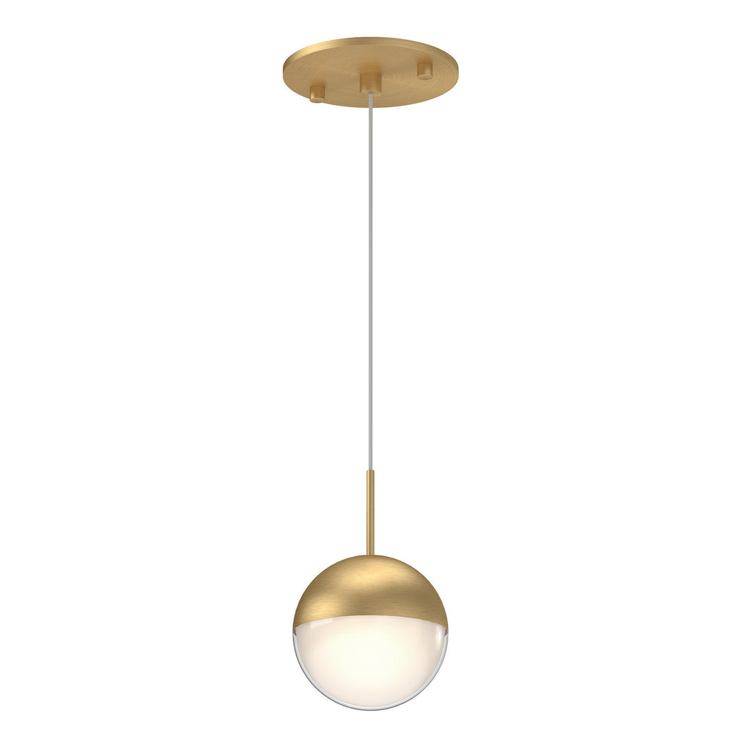 Kuzco Canada - 402801BG-LED - LED Pendant - Pluto - Brushed Gold