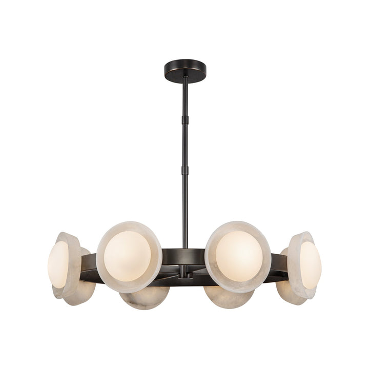 Alora Canada - CH320837UBAR-UNV - LED Chandelier - Alonso - Urban Bronze/Alabaster