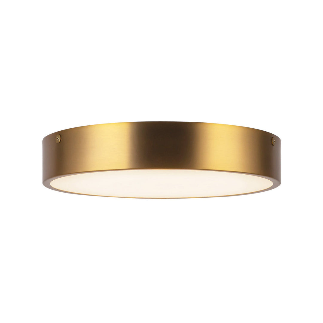 Alora Canada - FM554011AG-5CCT - LED Flush Mount - Adelaide - Aged Gold