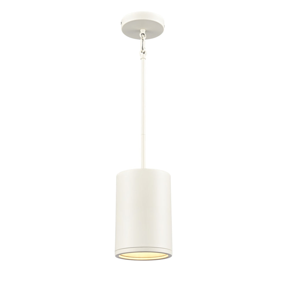 DVI Canada - DVP49110WZ - One Light Pendant - Gimli - White Zinc