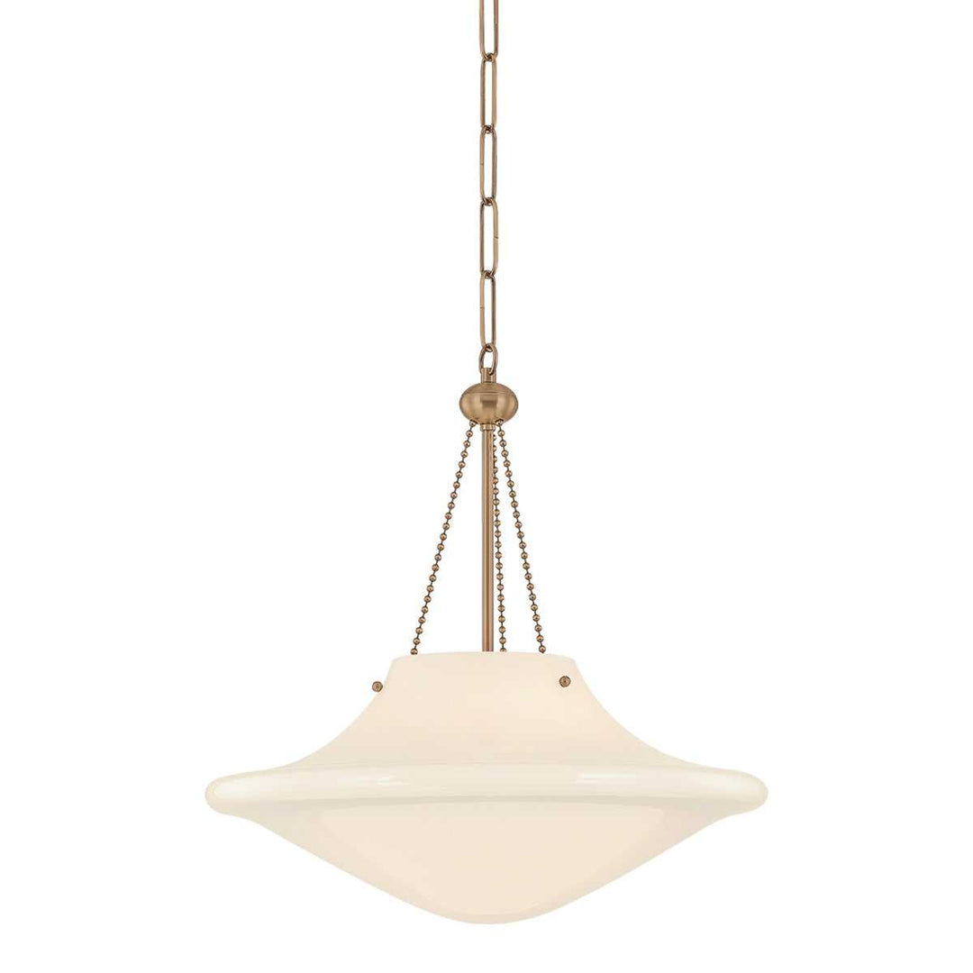 Troy Lighting Canada - F5718-PBR - One Light Pendant - Era - Patina Brass