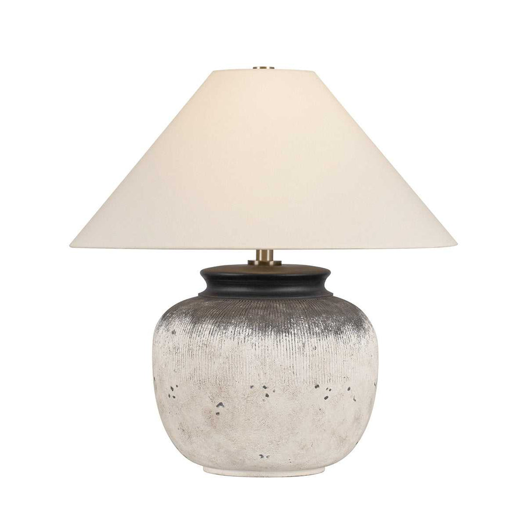 Troy Lighting Canada - PTL1723-PBR/CFH - One Light Table Lamp - Unearthed - Patina Brass
