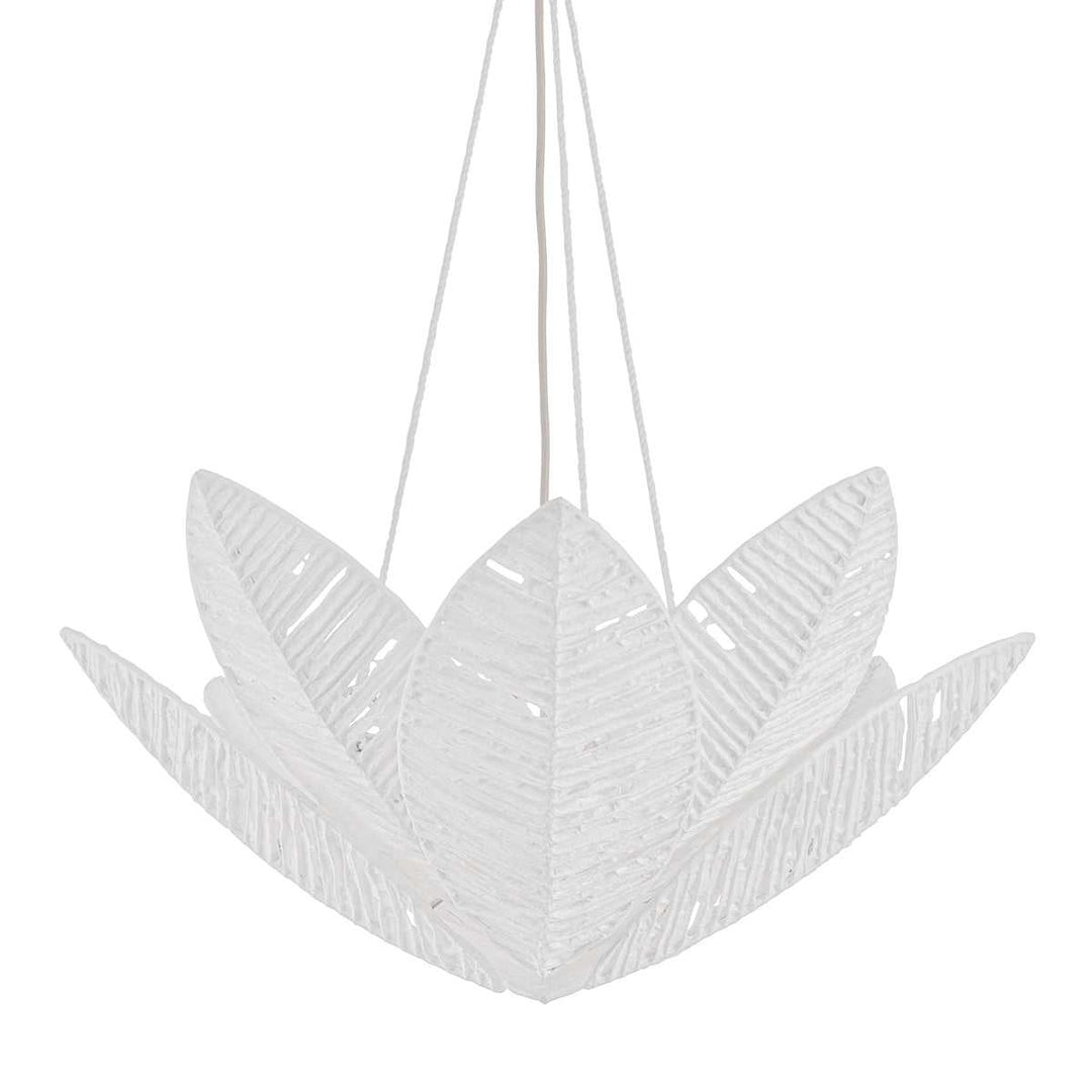 Azores Three Light Chandelier in Warm Silver Leaf Corbett Lighting Canada