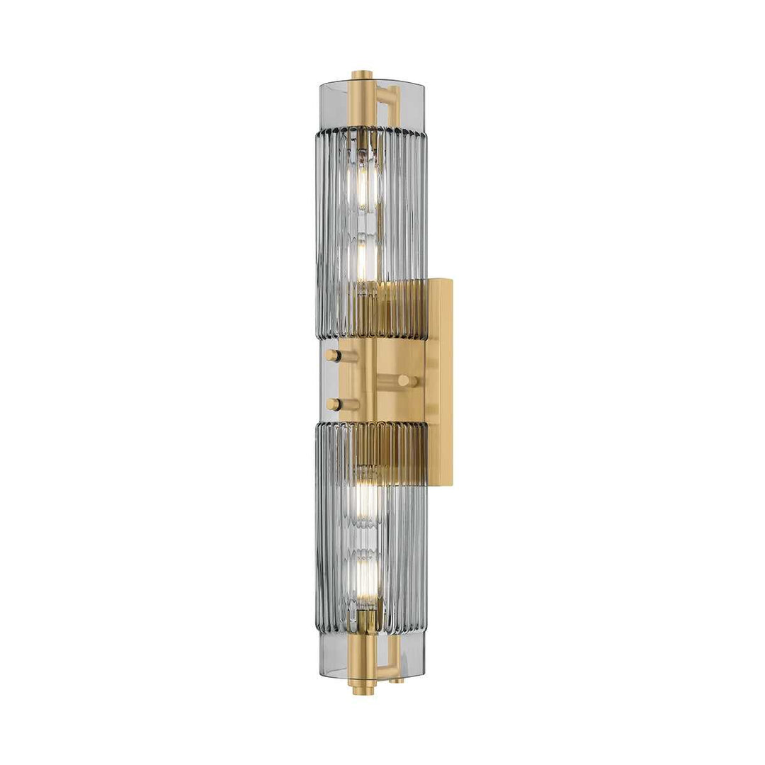 Duoro Four Light Bath in Vintage Brass Corbett Lighting Canada