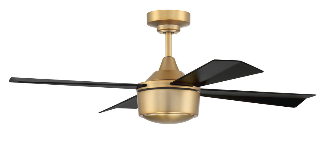 Craftmade Canada - THO42SB4 - 42"Ceiling Fan - Theo - Satin Brass