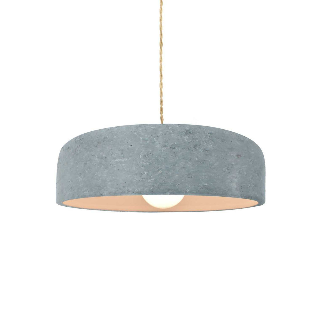Radiance Collection One Light Pendant in Matte Black Justice Designs